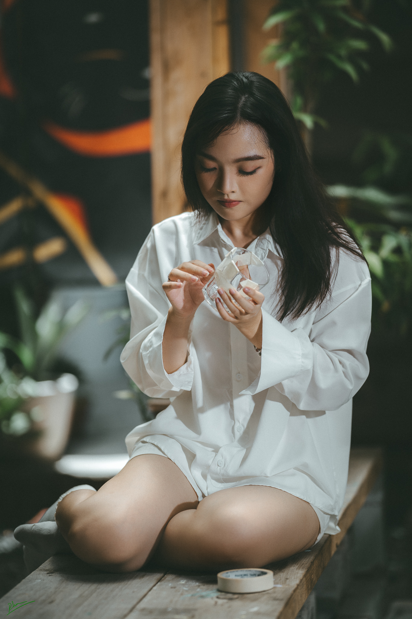 Concept Sad Girl tại Cafe Haru quận 12