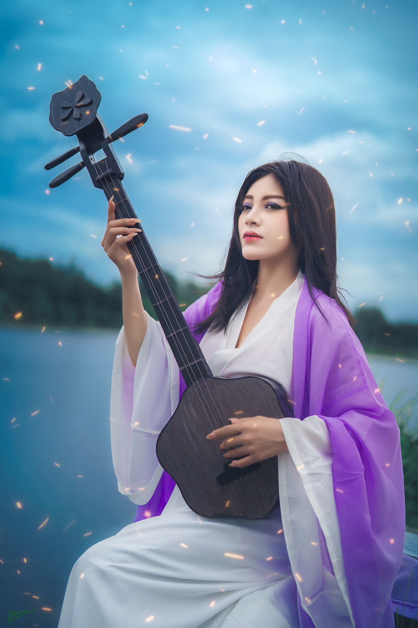 Concept Cosplay Đát Kỷ tại Hồ Đá Bình Dương