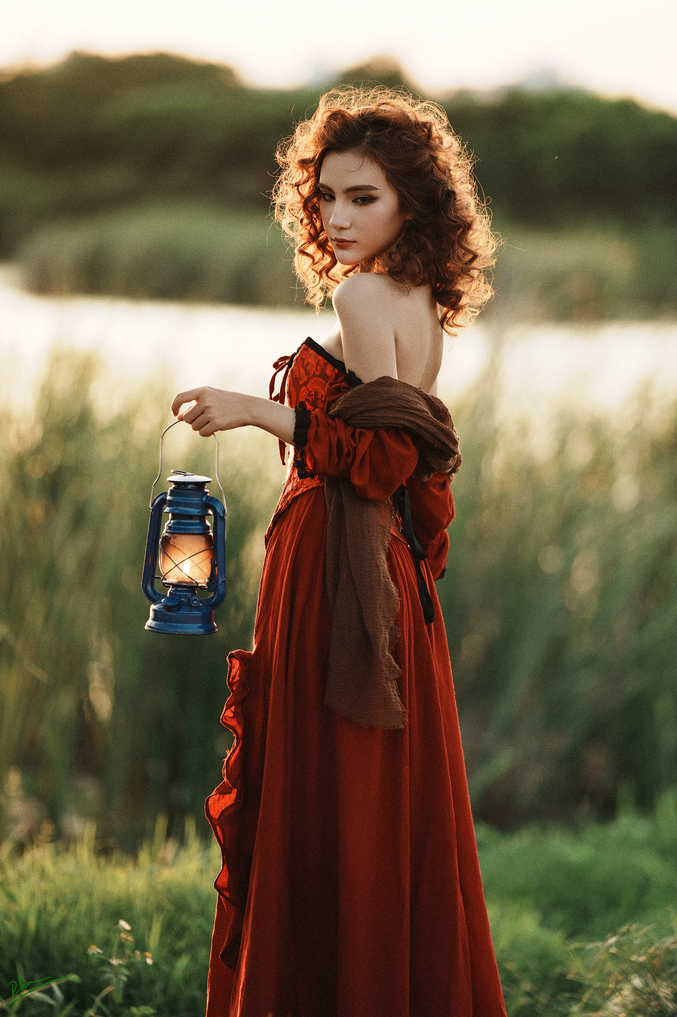 Concept Medieval Girl tại Công viên hóa Gò Vấp